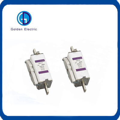 CE Standart Hız Kare Sigorta Bağlantısı 1500VDC 35A-400A DC Koruma için Gpv Güneş PV Sigorta