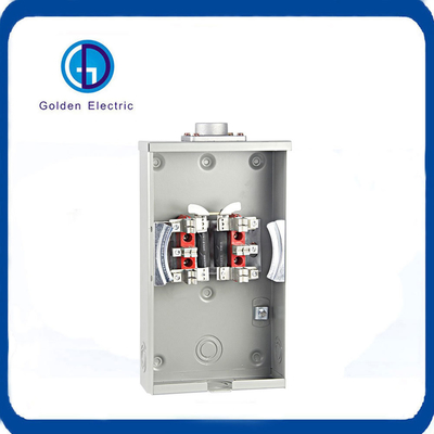 Bakelit 20A 6 Terminal Ringless Tip Bakır Meter Soketi ile Bireysel Meter Bazası