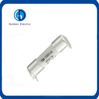 20A Tốc độ hợp nhất Porcelain hình trụ PV mặt trời DC1000V Fuse Link Fuses với 14 * 51mm