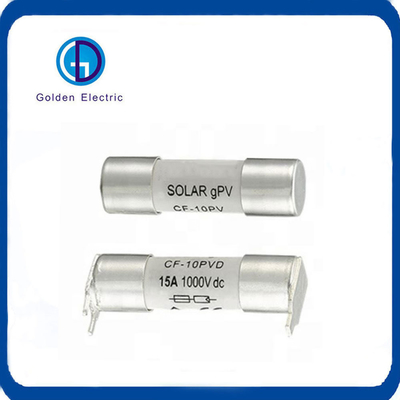 20A Tốc độ hợp nhất Porcelain hình trụ PV mặt trời DC1000V Fuse Link Fuses với 14 * 51mm