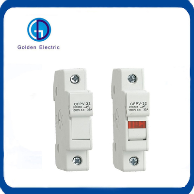 Güneş PV 1000V sigorta tabanı için 10*38mm'lik FV Silindrik Sigorta Sahibi