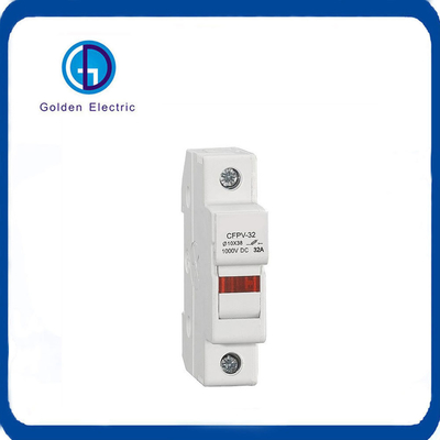 Güneş Enerjisi Sistemi 1000VDC LED gösterge ışığı ile sigorta tutucu tabanı 10*38mm 14*51mm