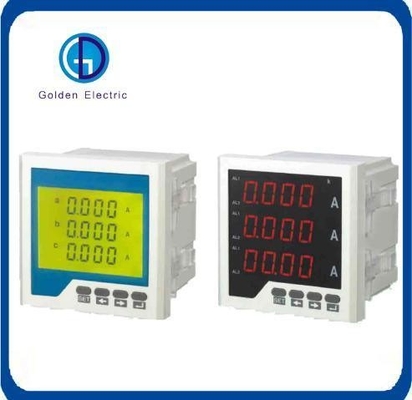 LCD Ekran Tek Fazlı Panel Montaj Dijital AC Ammeter Programlanabilir Akım Meter