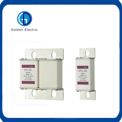 DC Car Fuse Fast Auto Fuse 800V 35A 50A 80A 100A 200A 350A 400A 600A Vòng tròn cho xe