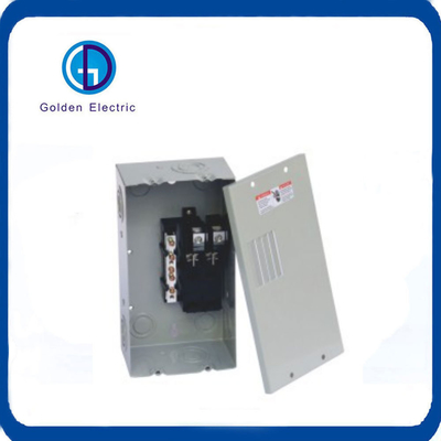 Tegangan Rendah 125A 120/240V 4 Way Plug-in Flush Type Load Center Distribution Board Power MCB Panel Box