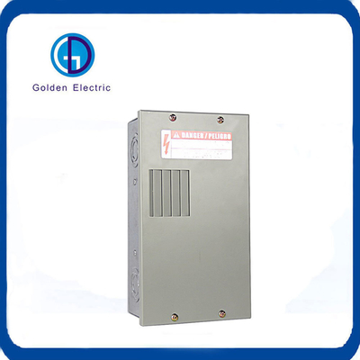 Tegangan Rendah 125A 120/240V 4 Way Plug-in Flush Type Load Center Distribution Board Power MCB Panel Box