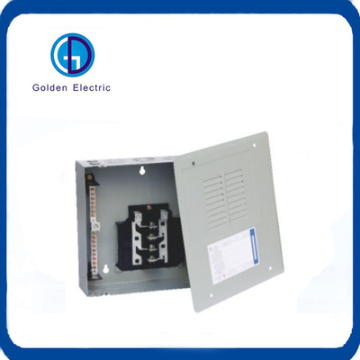 Tegangan Rendah 125A 120/240V 4 Way Plug-in Flush Type Load Center Distribution Board Power MCB Panel Box