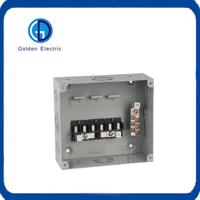 Buen precio Caja de distribución monofásica de 6 vías para uso residencial y comercial con interruptor de circuito en línea