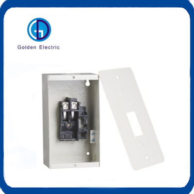 50A 100A باکس قطع کننده مدار 120/240V 8 راه تک فاز مرکزی صفحه الکتریکی مرکز بار