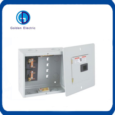 100A Ekonomi Papan distribusi panel listrik 4way 6way 8way 12way Single Phase Customized Load Center