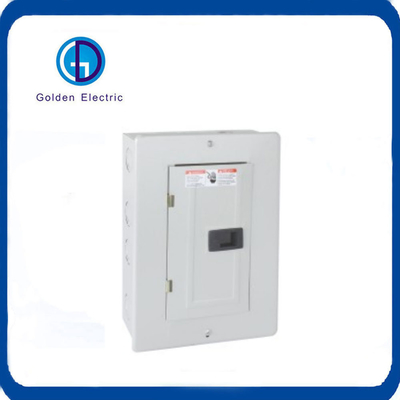 100A Ekonomi Papan distribusi panel listrik 4way 6way 8way 12way Single Phase Customized Load Center