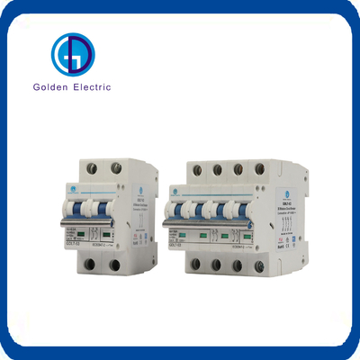 Güneş miniatür DC devre kesici 1000V 1p2p3p4p 6A-63A PV sistemi kurulum için