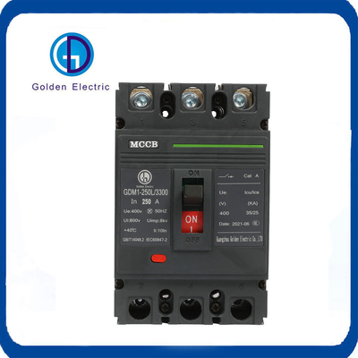 400V değerli Gdm1 Güç dağıtım için MCCB Normal Tip 125A 250A 400A 630A 800A