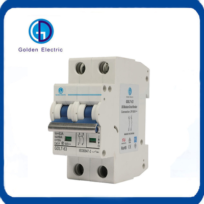 Minicircuit breaker 10A 25A 63A DC 1000V MCB GDL7 1P/2P/3P/4P voor zonne-energiesysteem