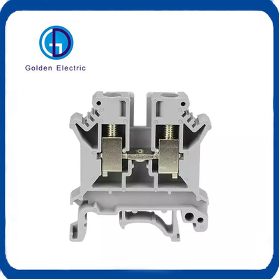 قیمت خوب UK6N مستطیل پلگ konduktor 6mm2 DIN راه آهن ترمینال بلوک سیم اتصال الکتریکی آنلاین