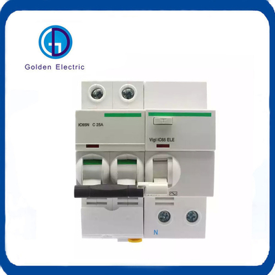 2p 16A 25A 40A 63A AC230V RCCB/RCD/RCBO 회로 차단기 과전류 보호