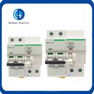 2p 16A 25A 40A 63A AC230V RCCB/RCD/RCBO 회로 차단기 과전류 보호
