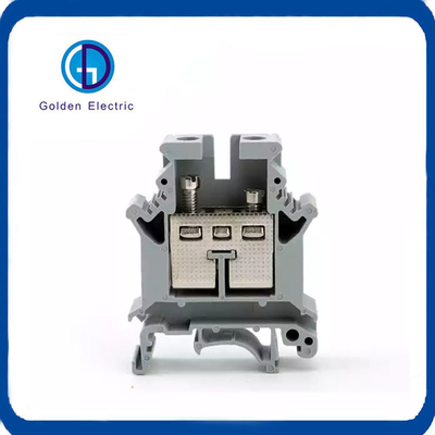 16mm2 UK16n DIN Rail Type Terminal Block Connector с землей и индивидуальным запросом