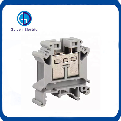 16mm2 UK16n DIN Rail Type Terminal Block Connector с землей и индивидуальным запросом