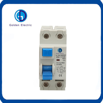 2p 4p 10mA 30mA 100mA RCCB RCD AC240V 415V Differential Breaker