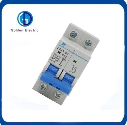 Electric Type Dz47 Circuit Breaker 63A 1 Pole for Low Voltage Electrical Miniature MCB