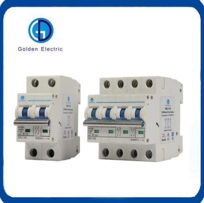63A 1p/2p/3p/4p Máy cắt mạch nhỏ cho Hệ thống năng lượng mặt trời AC 50/60 Hz Tần số