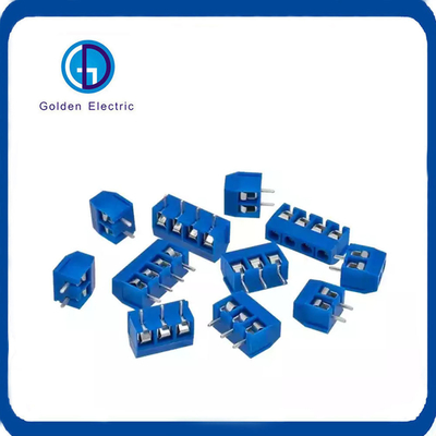 Conector de bloque de terminal de tipo de montaje de tornillo de PCB de 3 pines de 5 mm con interfaz SATA/ATA