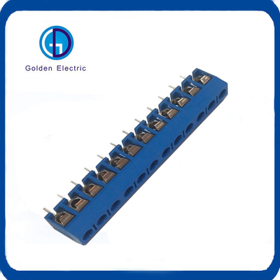 Conector de bloque de terminal de tipo de montaje de tornillo de PCB de 3 pines de 5 mm con interfaz SATA/ATA