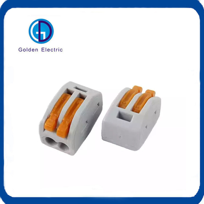 Harga yang bagus 32A / 20A Nominated Current Fast Connector 2/3/4/5 Pole Terminal Block untuk sambungan kabel on line