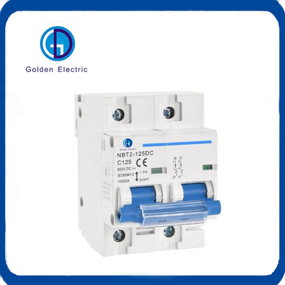 125AMP 4p Ue DC 스마트 서킷 브레이커 PV 시스템용 평준 작동 전압