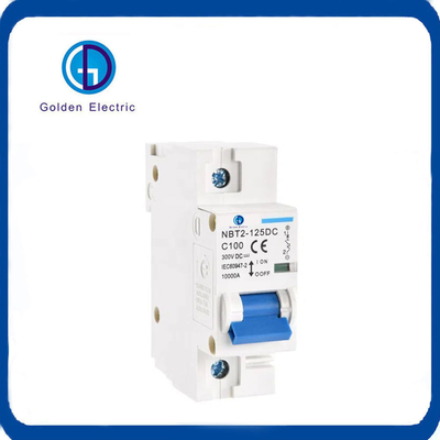 125AMP 4p Ue DC 스마트 서킷 브레이커 PV 시스템용 평준 작동 전압