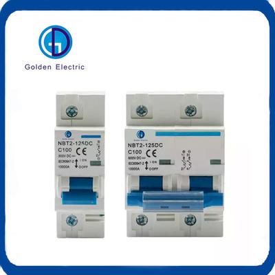 125AMP 4p Ue DC 스마트 서킷 브레이커 PV 시스템용 평준 작동 전압