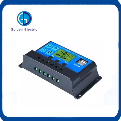 Bộ điều khiển bảng điều khiển mặt trời PWM Off Grid 12V 24V Auto 10A/20A/30A Bộ điều khiển sạc mặt trời