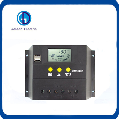 태양광 시스템 제어기 12V/24V 자동 10A 20A 30A 40A 50A 60A 태양광 패널 충전