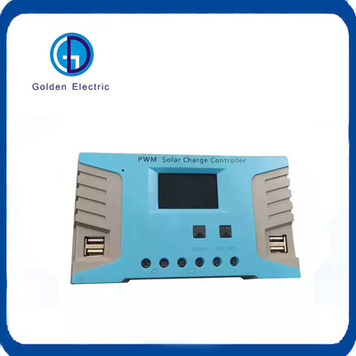 Güneş Şarj Kontrolörü 12V 24V Otomatik Çift USB 10A 20A 30A 40A 50A 60A PWM Lityum Kurşun Asit Pil