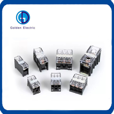 2 mm2 Draadverbindingen In12bk 20A 600V Terminalblok met 2 polen en PC-materiaal
