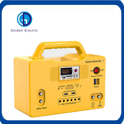 10W 20W 50W Capacity Outdoor Lithium Battery Life Hệ thống chiếu sáng năng lượng mặt trời di động