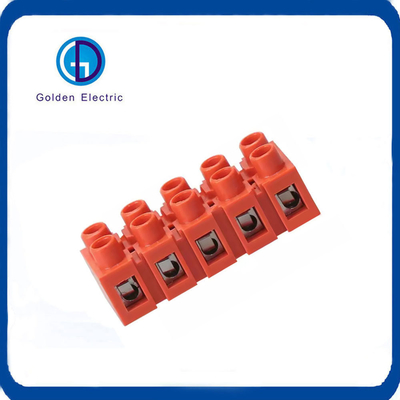 2-20p 600V 36A basis koperrij terminal schroef dubbele terminal blok voor bedrading terminal 0,5-6mm2