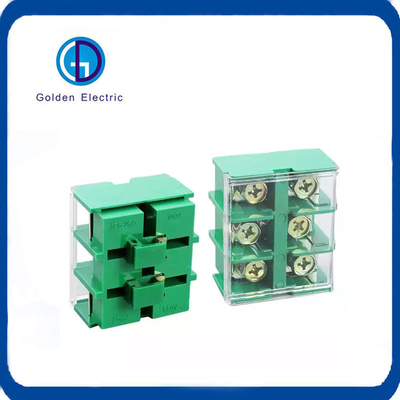DIN Loại đường sắt Bảng đầu cuối cố định Jf5-1.5/3 3p 17.5A cho cáp bảo vệ môi trường