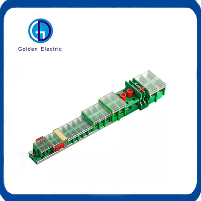 DIN Loại đường sắt Bảng đầu cuối cố định Jf5-1.5/3 3p 17.5A cho cáp bảo vệ môi trường