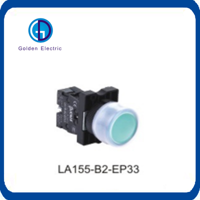 CRI Ra 80 5W دکمه فشار غیر کنترل شده با توقف اضطراری / روشن / محافظت شده 1no 1nc