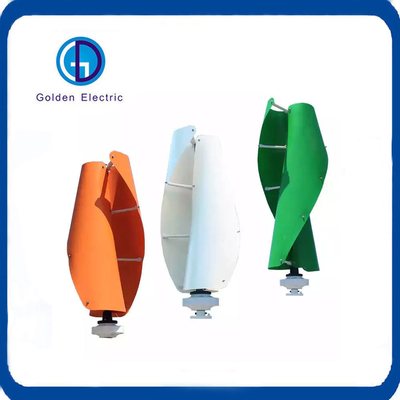 3 giai đoạn 200W / 300W / 400W / 500W / 600W / 800W 12V / 24V Hệ thống tuabin gió dọc máy phát điện cho gia đình