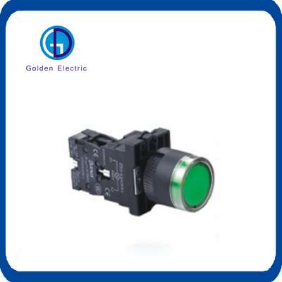 درجه صنعتی 120V 240V LED انتخاب فلز سبک دکمه فشار با گواهینامه CE