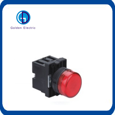 درجه صنعتی 120V 240V LED انتخاب فلز سبک دکمه فشار با گواهینامه CE