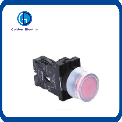 درجه صنعتی 120V 240V LED انتخاب فلز سبک دکمه فشار با گواهینامه CE