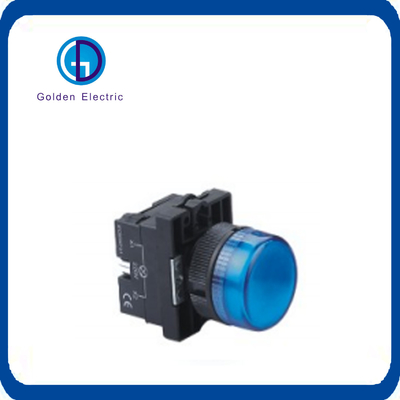 Goede prijs Plastic noodstop 22 mm paddenstootknop met LED-lamp-type schroefterminal online