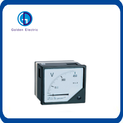 Buon prezzo Equipaggiamento elettronico 0-100A Analog Panel Meter Voltmeter Ammeter con disegno quadrato d'oro in linea