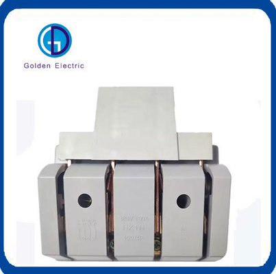 صدور گواهینامه CE 4p 100A 250V یکبار پرتاب سوئیچ چاقو برای چرخش افقی