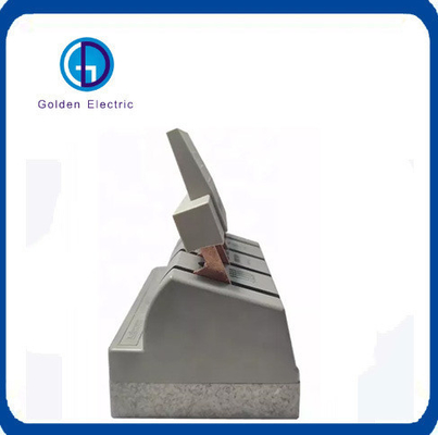 صدور گواهینامه CE 4p 100A 250V یکبار پرتاب سوئیچ چاقو برای چرخش افقی