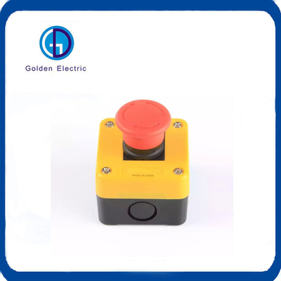 Đài điều khiển nút bật-tắt đơn cực IP65 Kiểm soát nút ngắt khẩn cấp chống nước